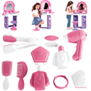 Ver imagem 3 de Penteadeira de Brinquedo Camarim Tateti Miss Glamour 14 Peças