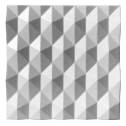 Kit 4 Formas 3d Abs - Hexágonos 30x30 Cm Placa Gesso Cimento 1.5mm - 2