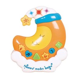 Lua Musical Infantil Brinquedo com efeitos sonoros música e luz Art Brink - 1