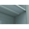 Armário Aço 2 Portas 4 Prateleiras Cinza com Azul - 5