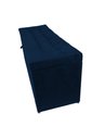 Ver imagem 2 de Recamier Puff Baú Solteiro Azul Marinho