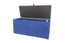 Ver imagem 2 de Recamier Puff Baú Beira de Cama Solteiro 90 cm -Azul Royal