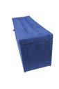 Ver imagem 3 de Recamier Puff Baú Beira de Cama Solteiro 90 cm -Azul Royal