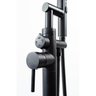 Torneira Monocomando de Piso para Banheira com Cascata - Preta - 3