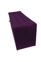 Ver imagem 2 de Recamier Puff Baú Solteiro - Roxo
