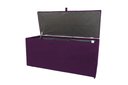 Ver imagem 3 de Recamier Puff Baú Solteiro - Roxo
