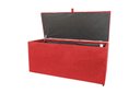 Ver imagem 2 de Recamier Puff Baú Solteiro - Vermelho