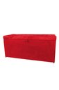 Ver imagem 1 de Recamier Puff Baú Solteiro - Vermelho