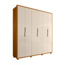 Ver imagem 5 de Guarda Roupa 100% Mdf 6 Portas 210cm Matisse 183 Espazzo Madetec