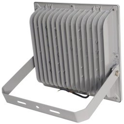 Kit 10 Refletor Holofote Led 200W Prova Dágua Branco Frio 6500K Slim Bivolt Exbom RL-C5B200W Prata - 5