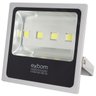 Kit 10 Refletor Holofote Led 200W Prova Dágua Branco Frio 6500K Slim Bivolt Exbom RL-C5B200W Prata - 2
