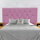 Ver imagem 2 de Cabeceira para Cama Casal Queen 160 Cm Olívia e Frame Suede Rosa