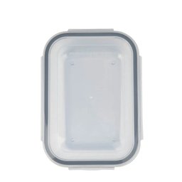 Pote Refratário Retangular com Tampa 1,7 Litros Mor Glass Forno Micro-ondas Freezer - 3