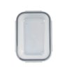Pote Refratário Retangular com Tampa 1,7 Litros Mor Glass Forno Micro-ondas Freezer - 3
