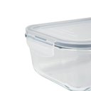 Ver imagem 5 de Pote Refratário Retangular com Tampa 1,7 Litros Mor Glass Forno Micro-ondas Freezer