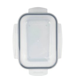 Pote Refratário Retangular com Tampa 1,7 Litros Mor Glass Forno Micro-ondas Freezer - 4