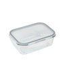 Pote Refratário Retangular com Tampa 1,7 Litros Mor Glass Forno Micro-ondas Freezer - 1