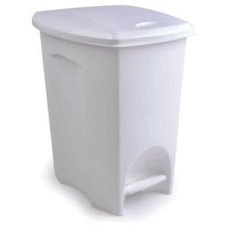 Lixeira Pedal Pratica Branca 50Lts - 1 Lixeira Pedal Pratica Branca 50Lts - 1
