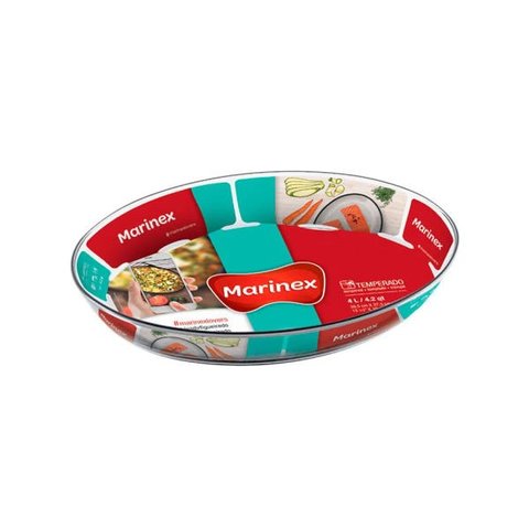 Assadeira Oval Media 3,2 Lts
