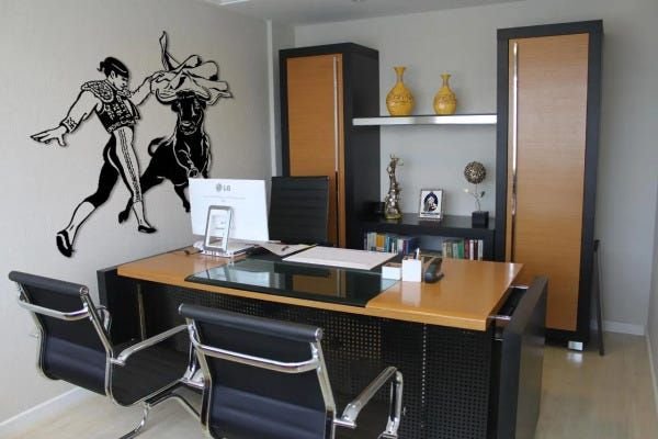 Quadro Decorativo Fabricado em Aço Modelo Toureiro - 3