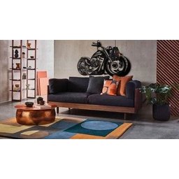Quadro Decorativo Fabricado em Aço Modelo Moto - 2
