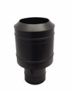 Ver imagem 1 de Chapéu preto tipo canhão sputinik para chaminé de 130 mm de diâmetro.