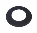 Ver imagem 1 de Anel de Acabamento Preto para Laje ou Parede para Dutos de 230 mm de Diâmetro