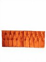 Ver imagem 1 de Cabeceira Cama Box Solteiro Leticia 160cm Suspensa Retangular Laranja