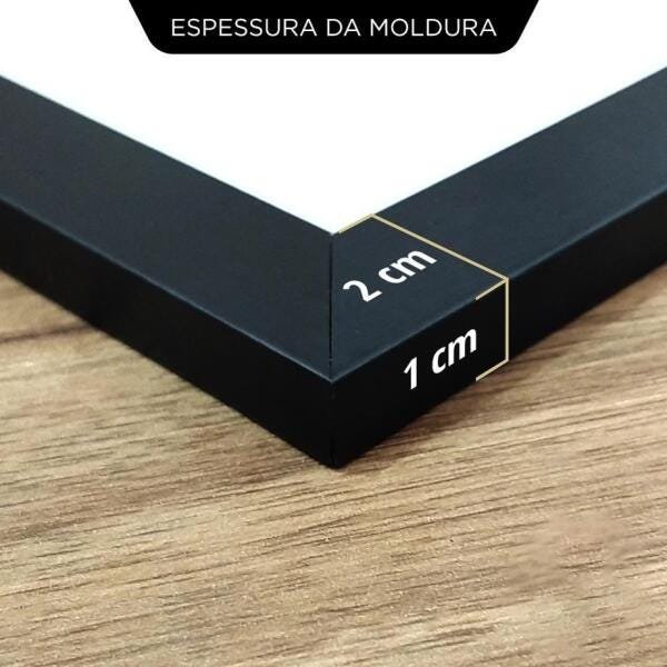 Quadro Decorativo Rock and Roll-20x30-Branca - 3