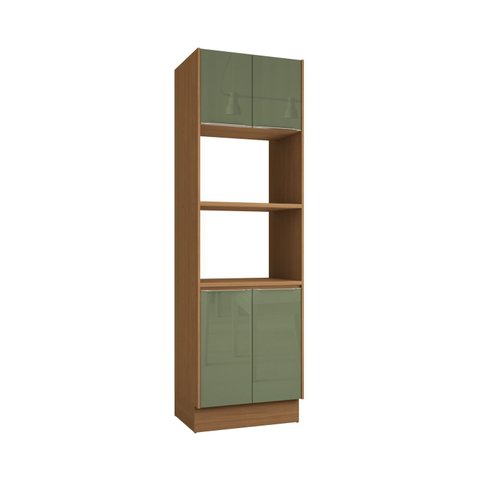 Armário de Cozinha Torre Quente Microondas de 4 Portas 70cm T630 Vibra Kappesberg