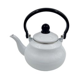 Bule Agata Esmaltado Branco 1.5 Litros - 2