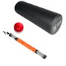 Rolo de Liberação Miofascial Bastão e Bola Lacrosse Odin Fit - 1