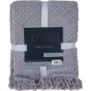 Ver imagem 5 de Manta Tricot Style Decorativa 160x220 Toque Super Macio Zinco