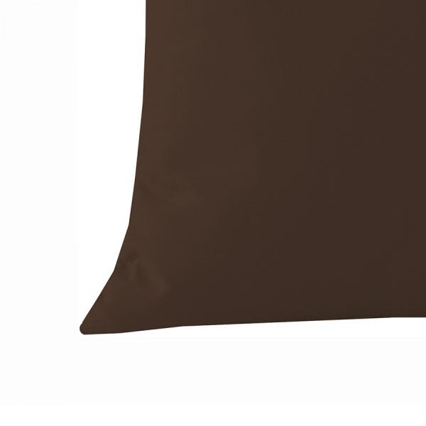 Almofada Namoratta Com Enchimento 180 Fios Tabaco Lisa - 4