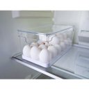 Ver imagem 4 de Kit 3 Organizadores de Geladeira Transparentes Porta Ovos 36 Un Porta Frutas Legumes Clear Fresh ou
