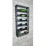 Adega Suspensa Estilo Industrial Ferro com Suporte de Taças - 3