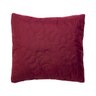 Almofada Bordada Amanda Com Enchimento 180 Fios Vinho Macia - 1