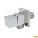 Ver imagem 6 de Ducha Higiênica Quadrada Registro Metal Cromado 1/4 de Volta