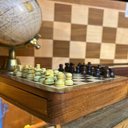 Ver imagem 7 de Jogo Xadrez Tabuleiro Decorativo Magnético Pequeno Luxuoso