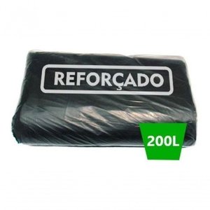 Saco de Lixo 200 Litros Reforçado Preto 95x115 Pct C- 5kg