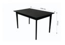 Ver imagem 4 de Conjunto de Mesa com 4 Cadeiras Estofadas Bisa Preto