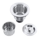 Ver imagem 4 de Cuba Inox Gourmet Cozinha Sobrepor Ou Embutir 83x45cm.