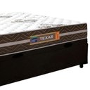 Ver imagem 5 de Cama Box Baú Casal Suede + Colchão Molas Ensacadas Texas Prime Colchões 138x188x63cm Preto