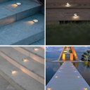 Ver imagem 4 de 10 Balizador Spot Embutir 1 Facho Led Redondo Escada Acl27