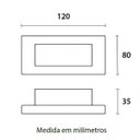 Ver imagem 3 de Luminária LED Clean 24023001 Blumenau