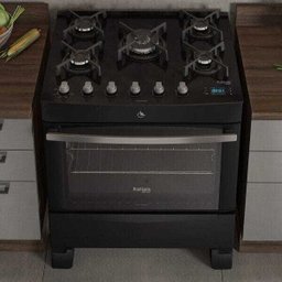 Fogão 5 Bocas Automático Vitrum Timer Digital Itatiaia Bivolt - 1