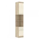 Ver imagem 1 de Mesa de Cabeceira Alto Modulado 2 Portas 1 Gaveta Master Luciane Móveis