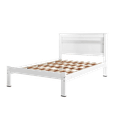 Ver imagem 3 de Cama de Casal Branco Dallas II Tebarrot Móveis