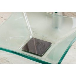 Cuba De Vidro Banheiro Lavabo Sulle Quadrada Incolor - 3