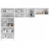 Cozinha De Aço Compacta Mirage New 11 Portas 6 Prateleiras Branco - Telasul - 2